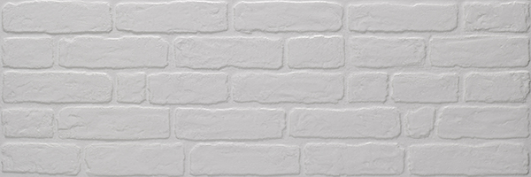 плитка, Wall Brick White, 30x90