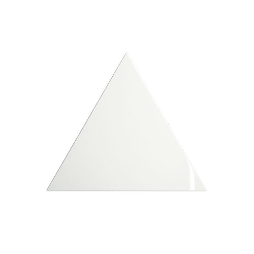Evoke Triangle Layer White Glossy