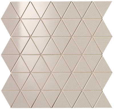 Pat Beige Triangolo Mosaico