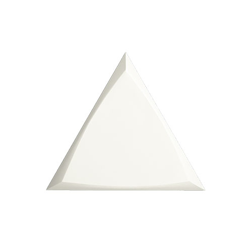 Evoke Triangle Channel White Matt