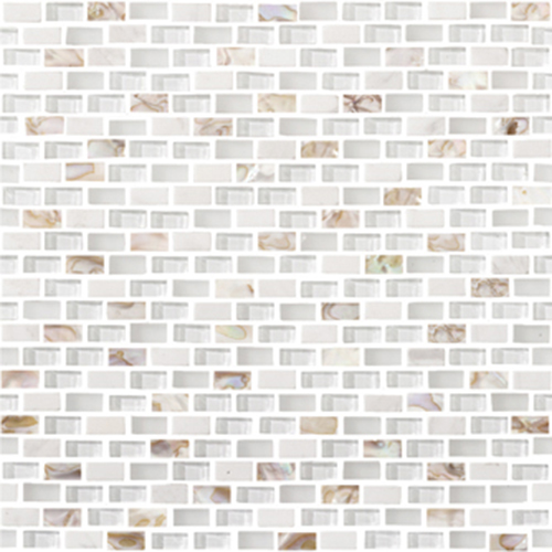 мозаика, L244001101 Tribal Pearl White (1x2), 28,6x28,3