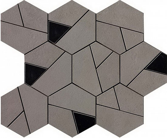 Boost Smoke Mosaico Hex Black