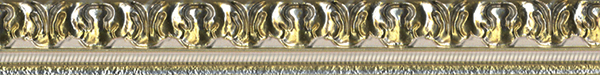 бордюр, Chisel Gold Moldura, 4x31,6