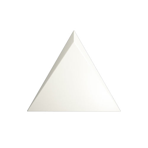Evoke Triangle Cascade White Matt