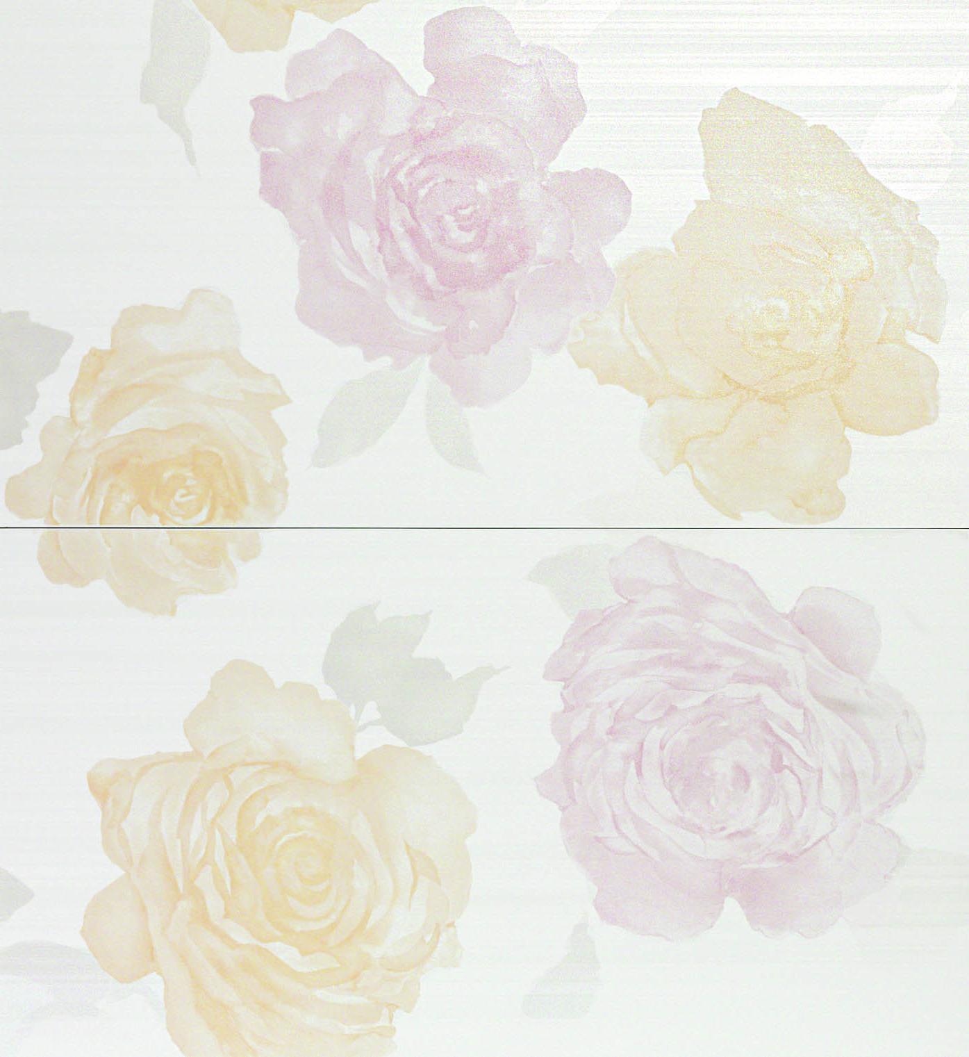 панно, Radiance White Flowers C2, 61x56