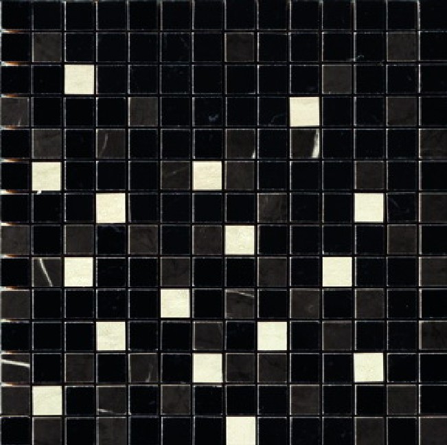 декор, Digit Travertino Bianco Mosaico Sfumato, 30,5x244