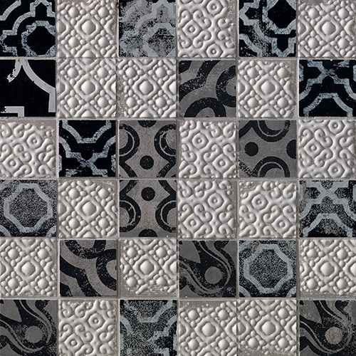 мозаика, CRETA MAIOLICA GREY MOSAICO, 30,5X30,5