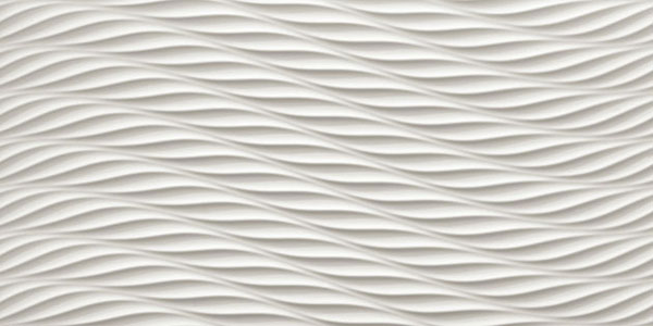 3D Twist White Matt